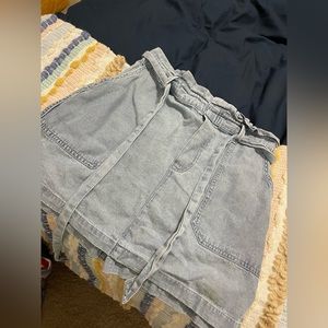 American eagle paper bag denim skirt. Worn once